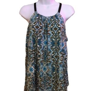 Bohemian Print Halter Top